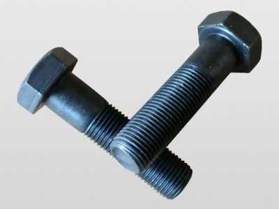 00144-Track Shoe Wheel Bolt．Hex Head．Long Nut