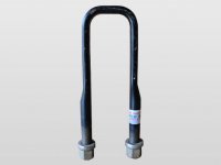 00129-U Wheel Bolt HINO 27×3.5 inches．Rear．Flat Bottom