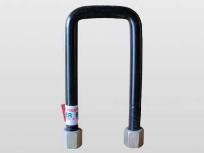 00126-U Wheel Bolt FUSO 20×3.5 inches．Front．Flat Bottom